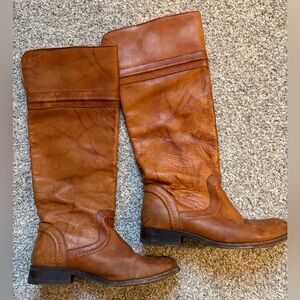 Frye Tan Leather tall Boots